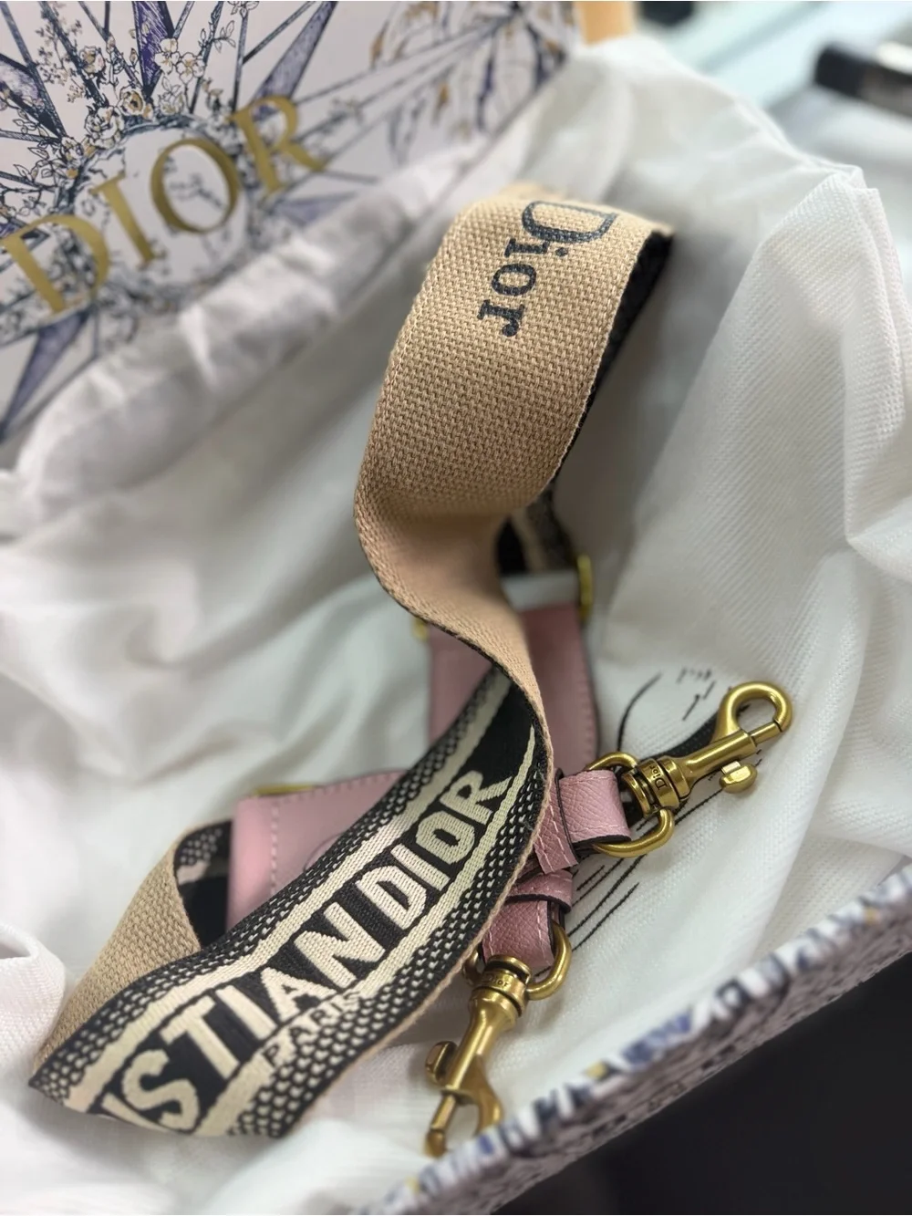 Inspired Pink Saddle Shoulder Bag with Gold-Tone Hardware